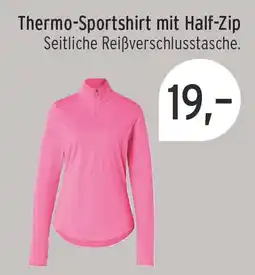 EDEKA Wucherpfennig Thermo-Sportshirt mit Half-Zip Angebot