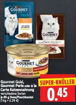 Edeka Herkules Gourmet Katzenfutter Angebot