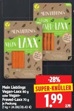 Edeka Herkules Mein Lieblings Vegan-Laxx Angebot