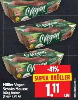 Edeka Herkules Müller Vegan Schoko Mousse Angebot
