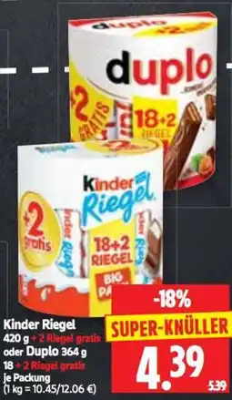Edeka Herkules Kinder Riegel Angebot