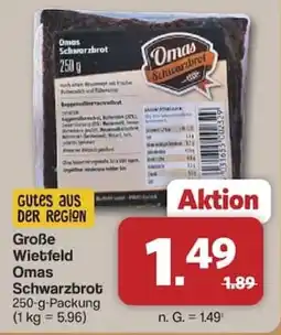 Famila Nord West Omas Schwarzbrot Angebot