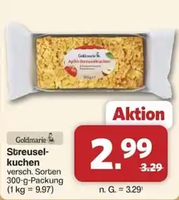 Famila Nord West Goldmarie Streuselkuchen Angebot