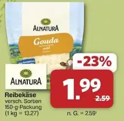Famila Nord West ALNATURA Reibekäse Angebot