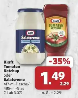 Combi Kraft Tomaten Ketchup oder Salatcreme Angebot