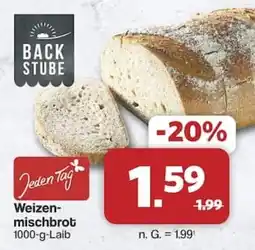Famila Nord West Jeden Tag Weizenmischbrot Angebot