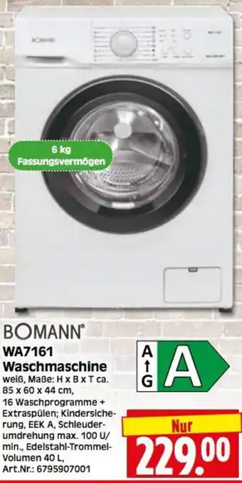 BOMANN Waschmaschine