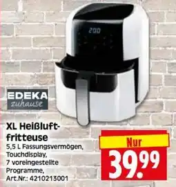 Herkules Baumarkt EDEKA zuhause XL Heißluft-fritteuse Angebot