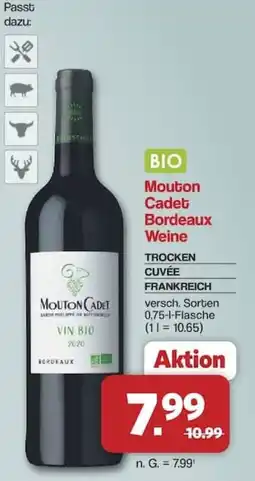 Famila Nord West Mouton Cadet Bordeaux Weine Angebot