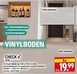Herkules Baumarkt VINYLBODEN Grillo Botticino Angebot