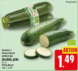 Elli Markt EDEKA Bio Zucchini, grün Angebot