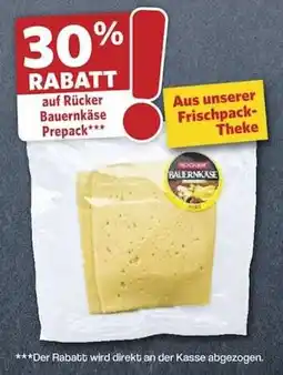 Famila Nord West Rücker Bauernkäse Prepack Angebot