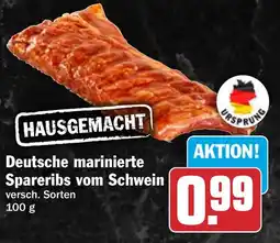 HIT Deutsche marinierte Spareribs vom Schwein Angebot