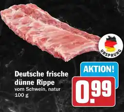 HIT Deutsche frische dünne Rippe Angebot