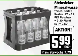 HIT Steinsieker Mineralwasser Angebot