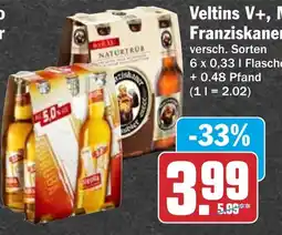 HIT Veltins V+ Franziskaner Angebot