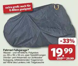 Famila Nord West Fahrrad Faltgarage* Angebot
