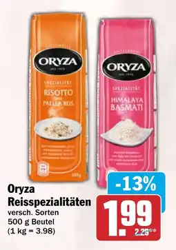 HIT Oryza Reisspezialitäten Angebot