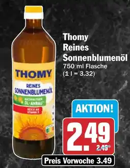 HIT Thomy Reines Sonnenblumenöl Angebot