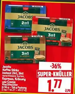 Edeka Herkules Jacobs Kaffee Sticks Angebot