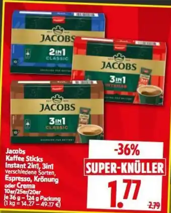 Jacobs Kaffee Sticks