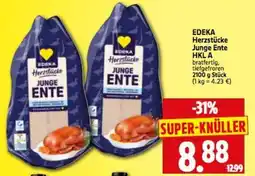 Edeka Herkules EDEKA Herzstücke Junge Ente Angebot