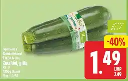 EDEKA Wucherpfennig EDEKA Bio Zucchini, grün Angebot