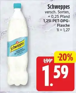 EDEKA Wucherpfennig Schweppes Angebot