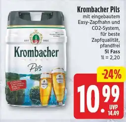 EDEKA Wucherpfennig Krombacher Pils Angebot