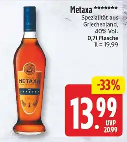 EDEKA Wucherpfennig Metaxa Angebot