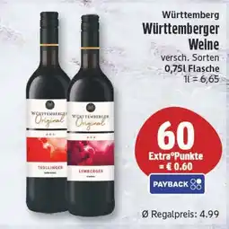 EDEKA Wucherpfennig Württemberger Weine Angebot