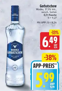 EDEKA Wucherpfennig Wodka Gorbatschow Angebot
