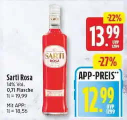 EDEKA Wucherpfennig Sarti Rosa Angebot