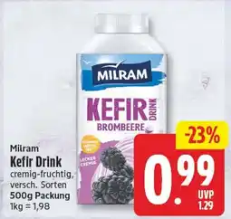 EDEKA Wucherpfennig Milram Kefir Drink Angebot