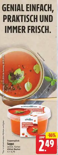 EDEKA Wucherpfennig Suppenglück Suppe Angebot