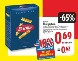 EDEKA Wucherpfennig Barilla Klassische Pasta Angebot