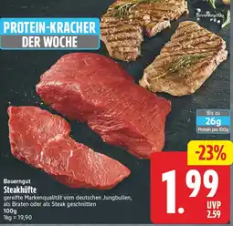 EDEKA Wucherpfennig Bauerngut Steakhüfte Angebot