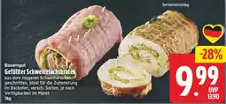 EDEKA Wucherpfennig Bauerngut Gefüllter Schweinelachsbraten Angebot