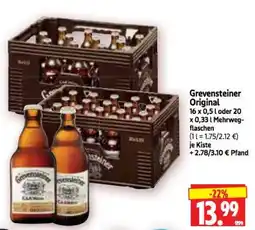 Edeka Herkules Grevensteiner Original Angebot