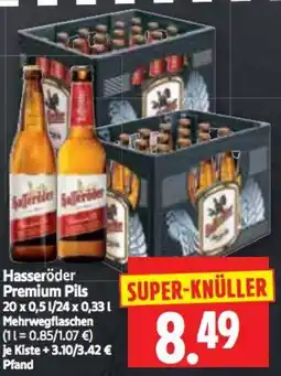 Edeka Herkules Hasseröder Premium Pils Angebot