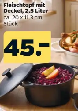 Netto Fleischtopf mit Deckel Angebot