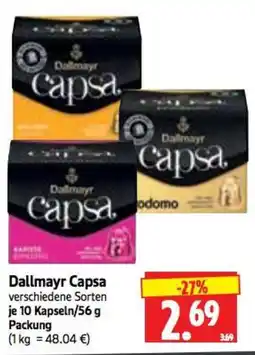 Edeka Herkules Dallmayr Capsa Angebot