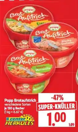 Edeka Herkules Popp Brotaufstrich Angebot
