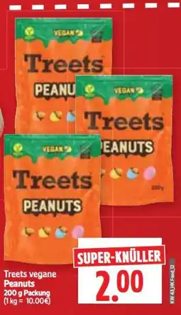 Edeka Herkules Treetes vegane Peanuts Angebot