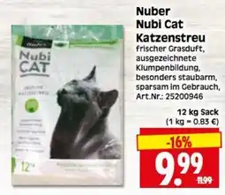 Herkules Baumarkt Nubi Cat Katzenstreu Angebot
