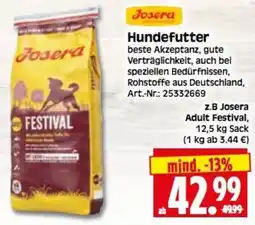 Herkules Baumarkt Josera Festival Angebot