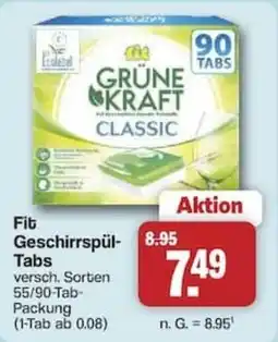 Famila Nord West Grüne Kraft Classic Geschirrspültabs Angebot