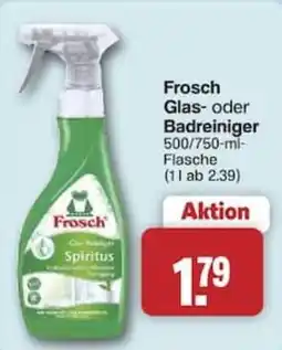 Famila Nord West Frosch Glas- oder Badreiniger Angebot