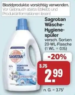 Famila Nord West Sagrotan Wäsche-Hygiene-Spüler Angebot