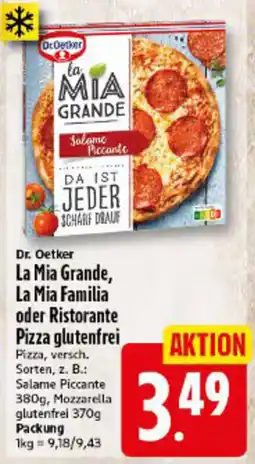 Elli Markt Dr. Oetker La Mia Grande Pizza glutenfrei Angebot